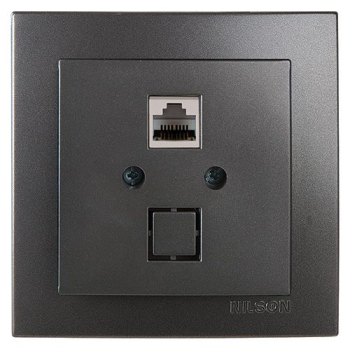 Розетка компьют. 1-я RJ-45