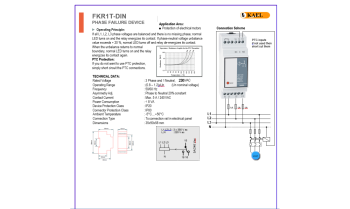 FKR1T-DIN /РЕЛЕ ЗАЩИТЫ ФАЗ С PTC