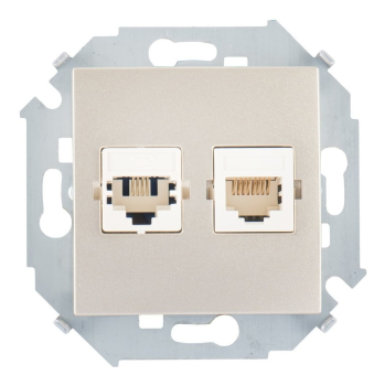 Розетка комп'ют. 2-я RJ-45
