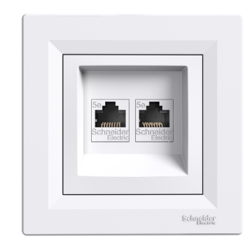 Розетка комп'ют. 2-я RJ-45