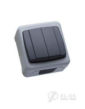 двухклавишный открытая установка IP55