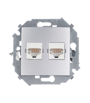 Розетка комп'ют. 2-я RJ-45