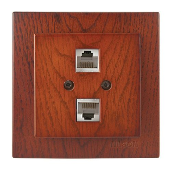Розетка комп'ют. 2-я RJ-45