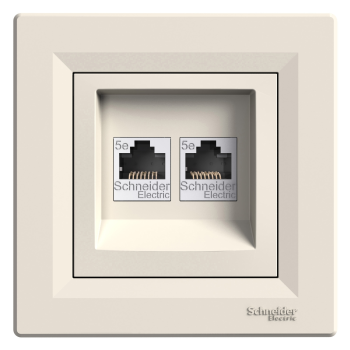 Розетка комп'ют. 2-я RJ-45