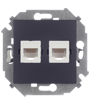 Розетка комп'ют. 2-я RJ-45