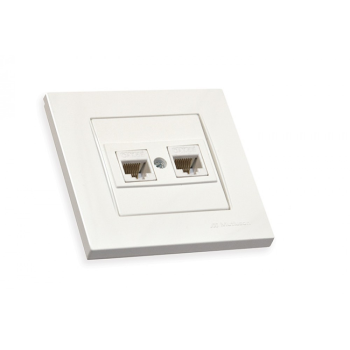 Розетка комп'ют. 2-я RJ-45