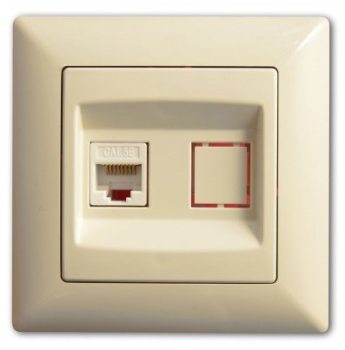 Розетка компьют. 1-я RJ-45