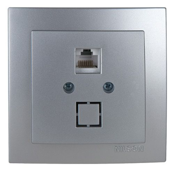 Розетка компьют. 1-я RJ-45