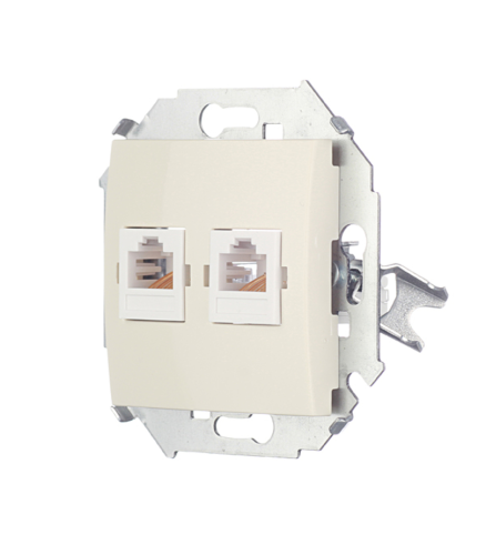 Розетка комп'ют. 2-я RJ-45