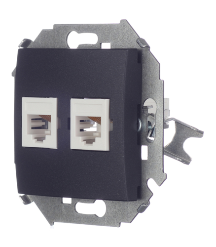 Розетка комп'ют. 2-я RJ-45