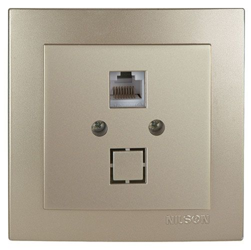 Розетка компьют. 1-я RJ-45