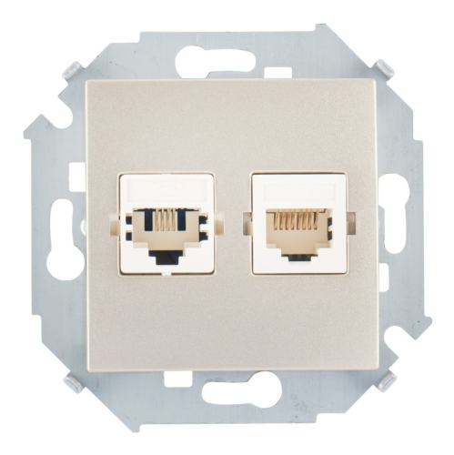 Розетка комп'ют. 2-я RJ-45