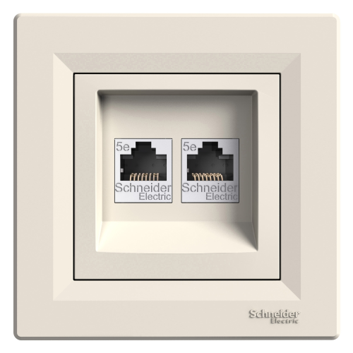 Розетка комп'ют. 2-я RJ-45