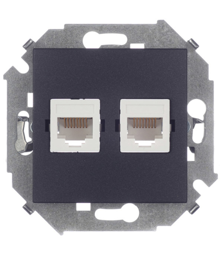 Розетка комп'ют. 2-я RJ-45