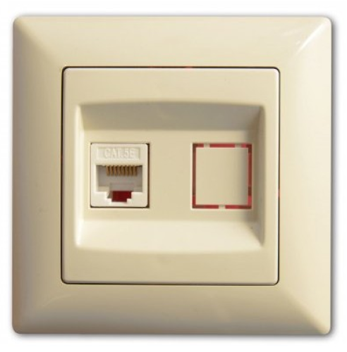 Розетка компьют. 1-я RJ-45