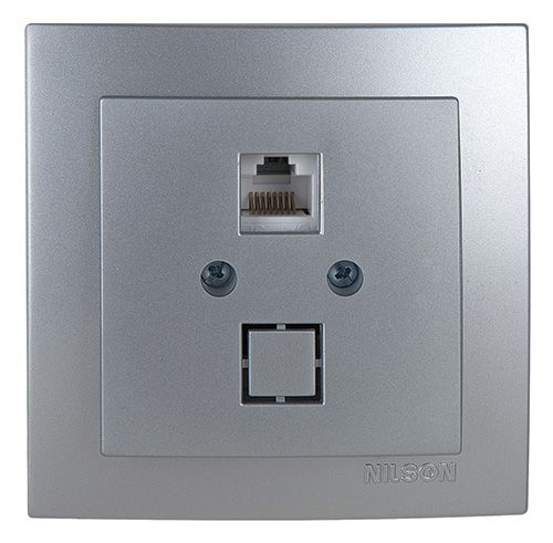 Розетка компьют. 1-я RJ-45